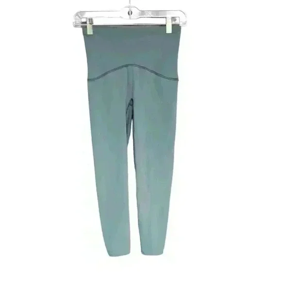 Spanx Light Green Leggings - Picture 1 of 7